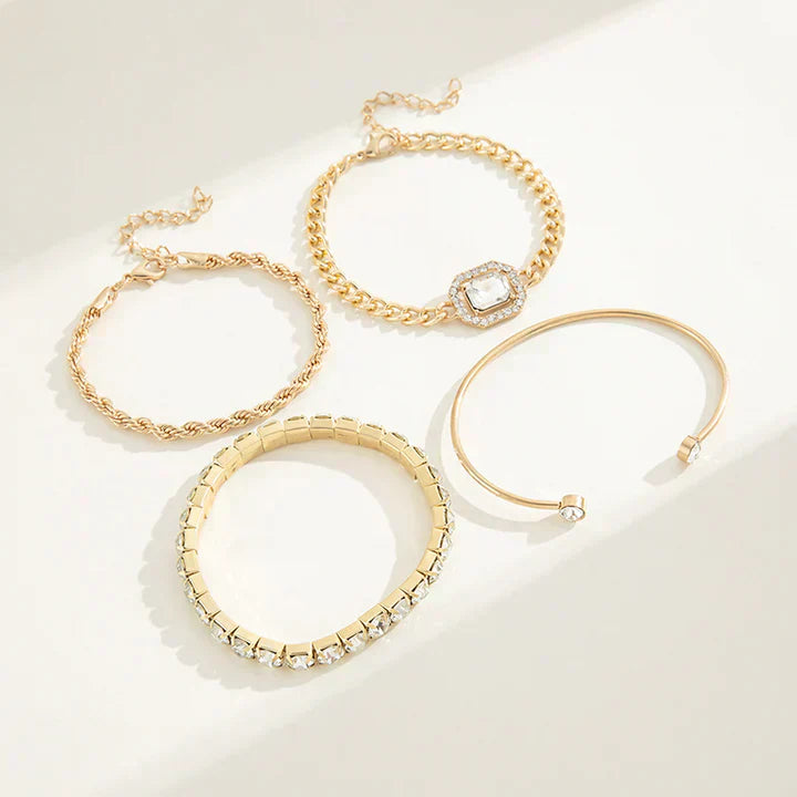 Domitia Calvina Armbandset | Weißgold